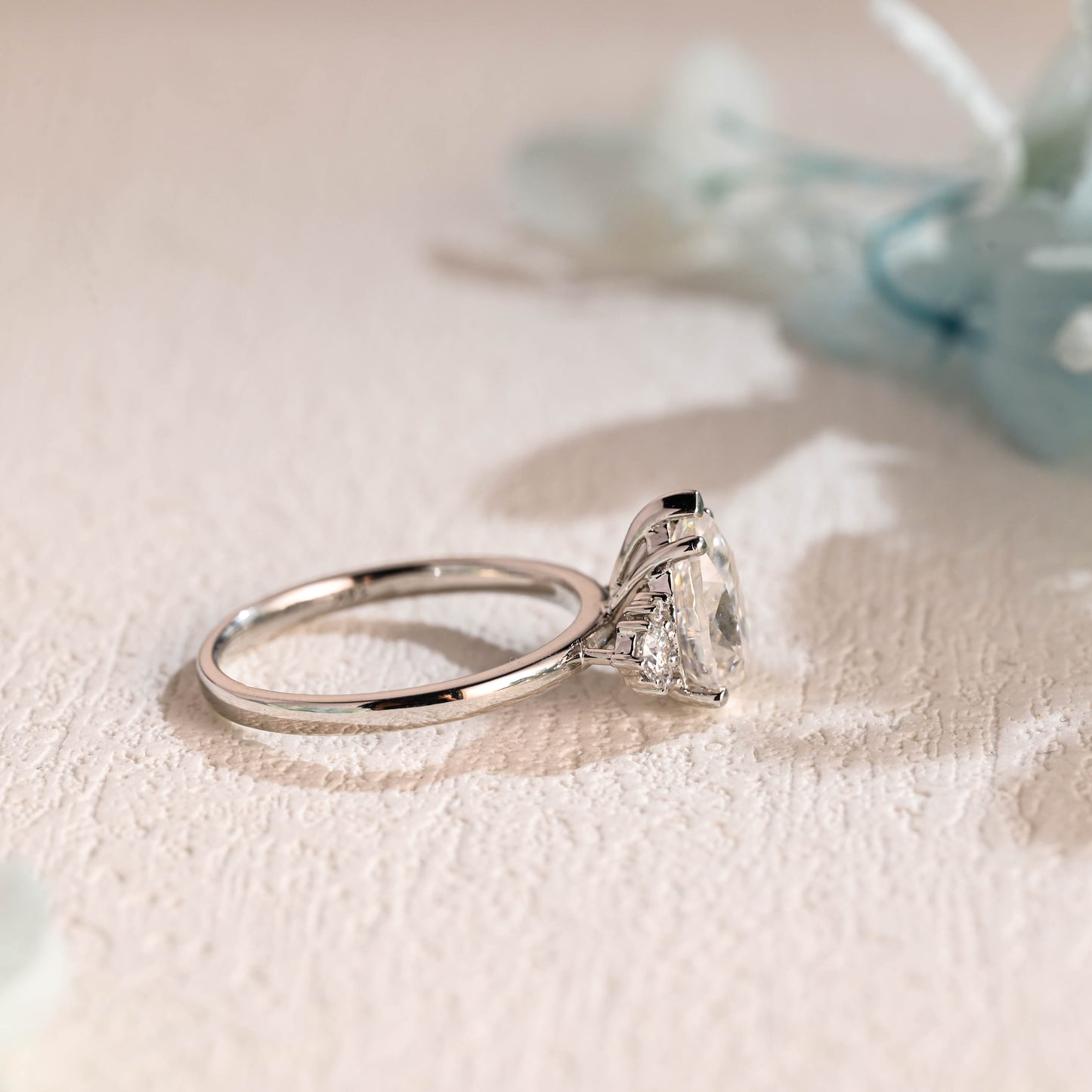 pear-moissanite-ring-engagement-ring