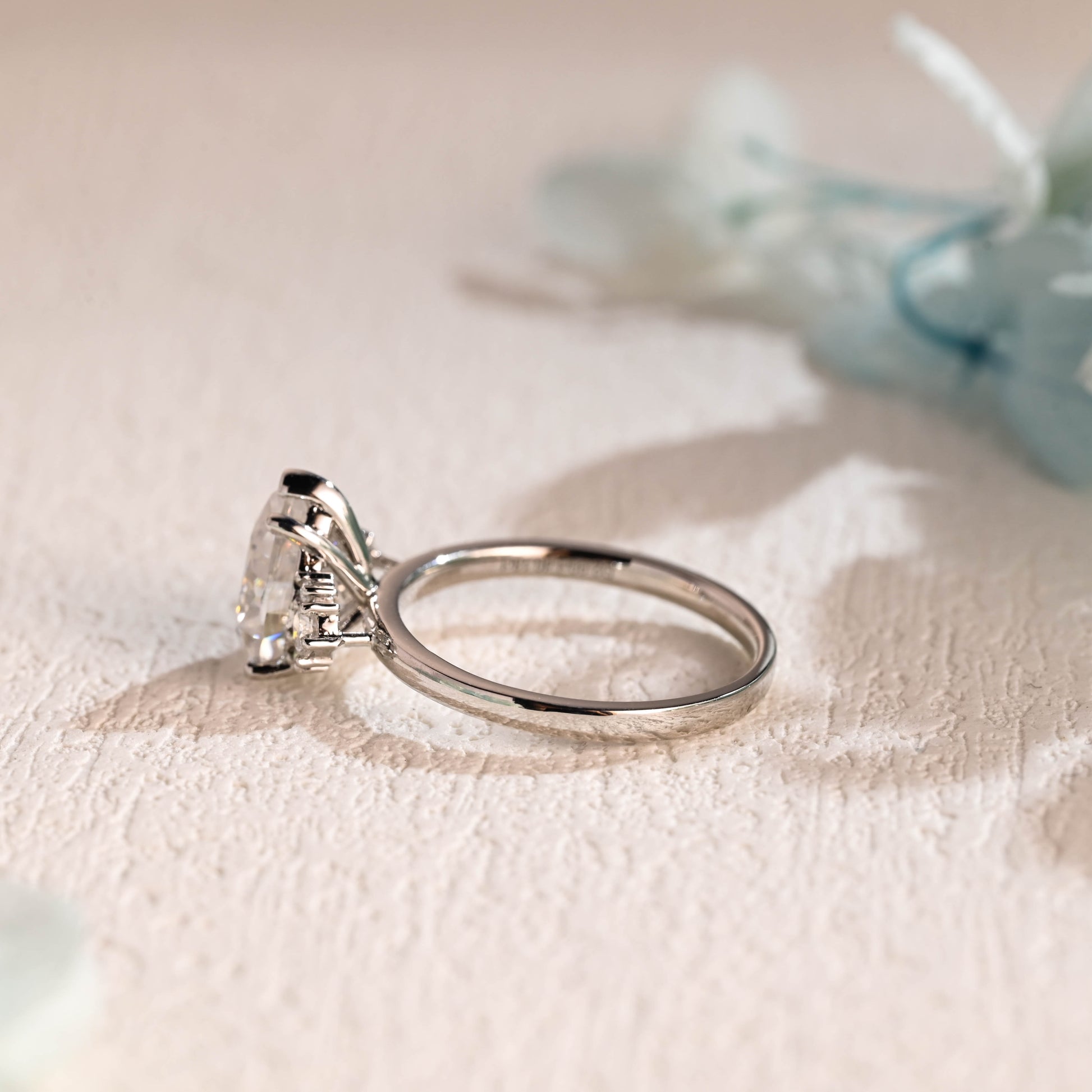 pear-moissanite-ring-engagement-ring