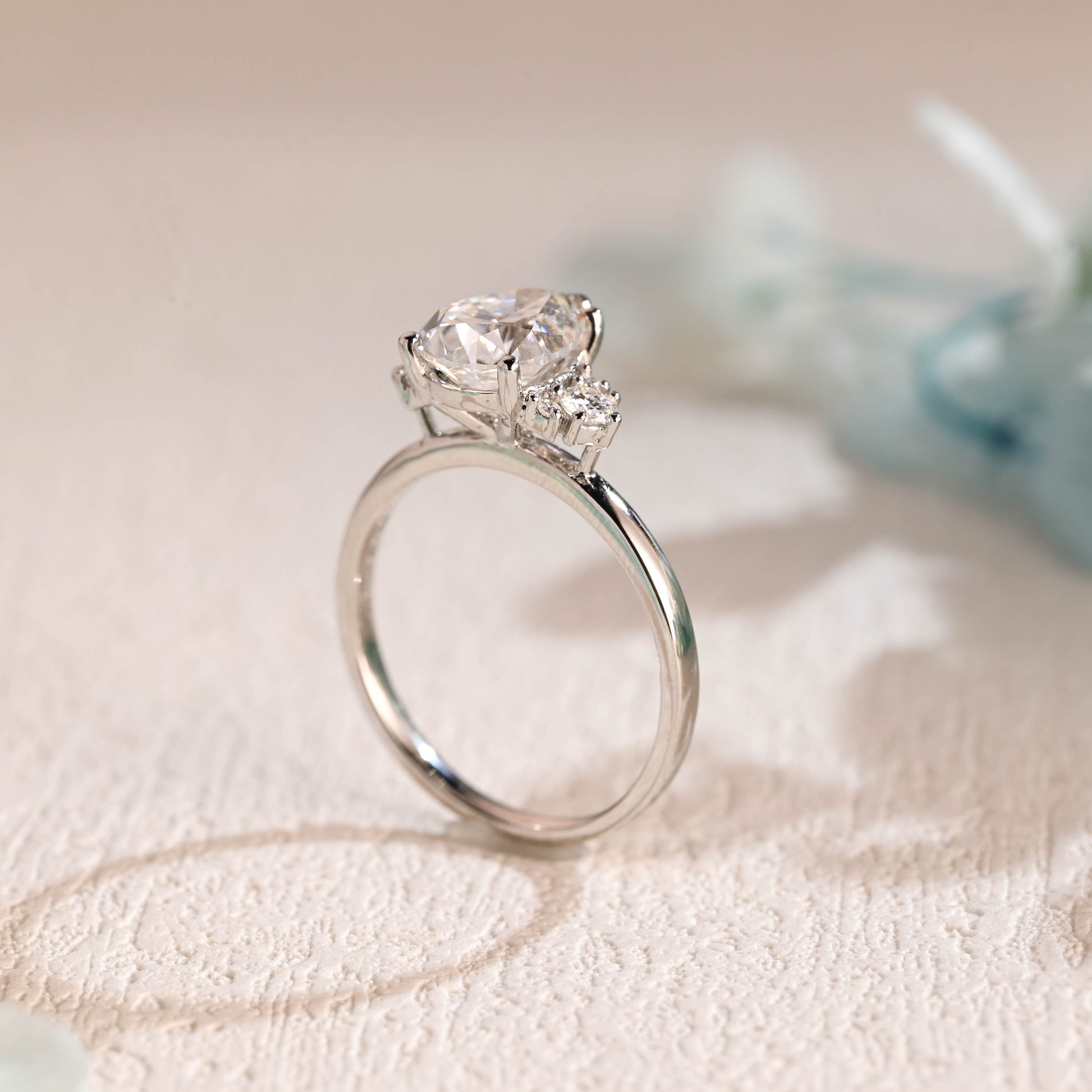 pear-moissanite-ring-engagement-ring