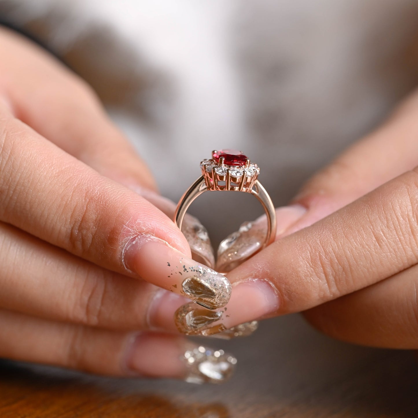 solid-gold-lab-grown-ruby-engagement-ring