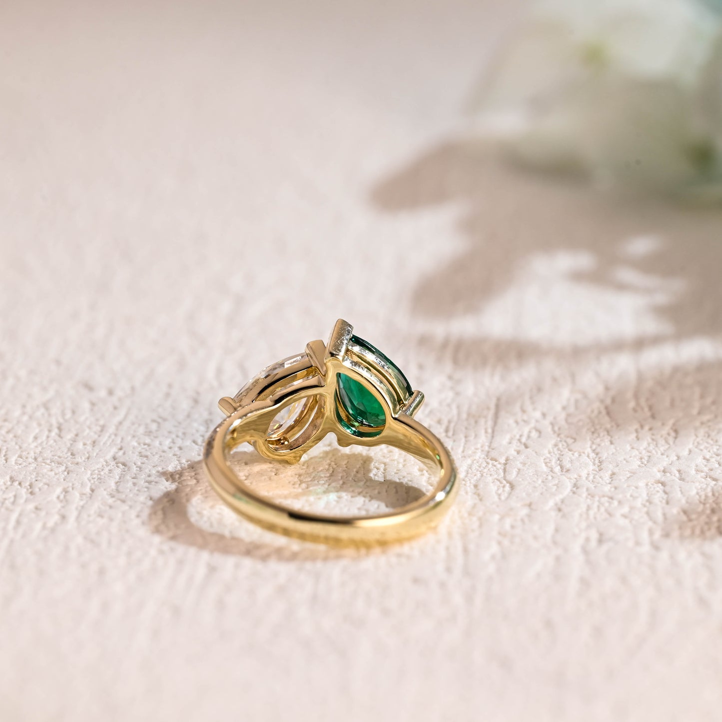 pear-moissanite-lab-grown-emerald-toi-et-moi-engagement-ring-wedding-ring