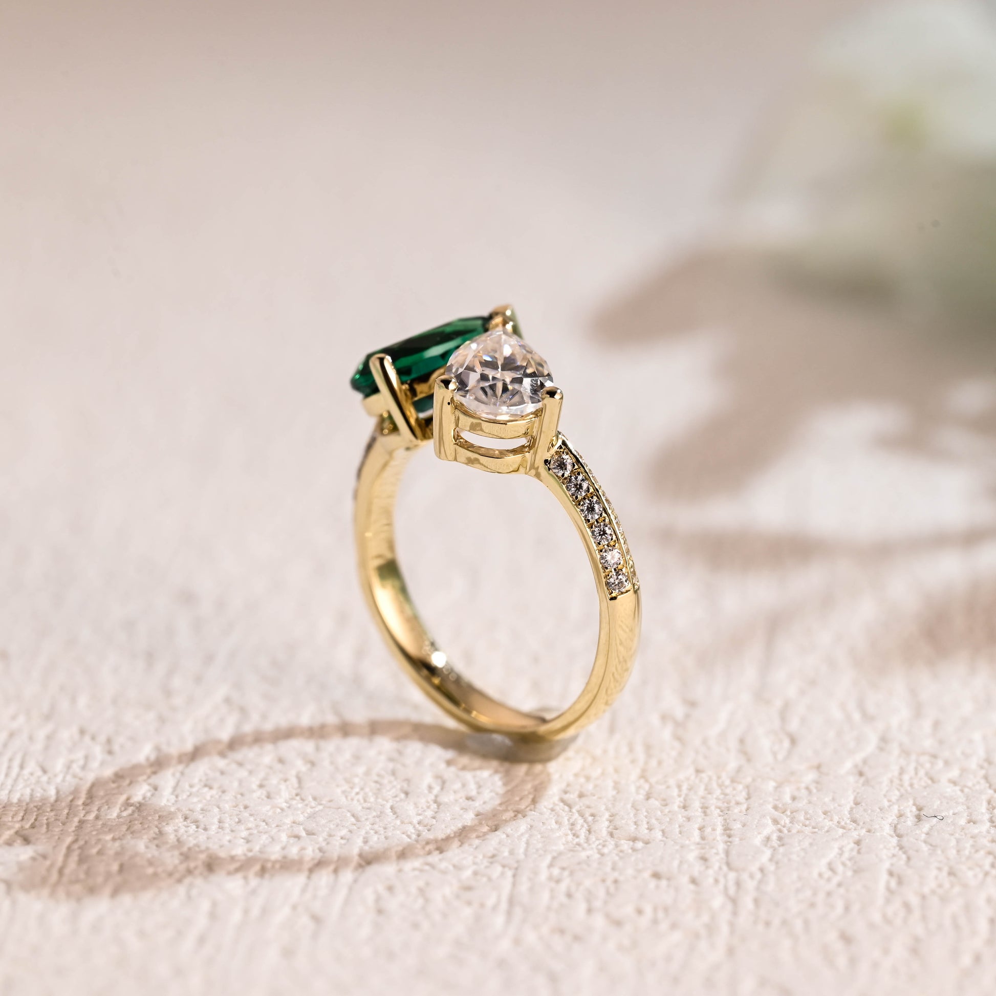 pear-moissanite-lab-grown-emerald-toi-et-moi-engagement-ring-wedding-ring