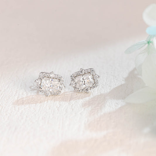 radiant-cut-moissanite-earrings-wedding-studs-engagement-gifts