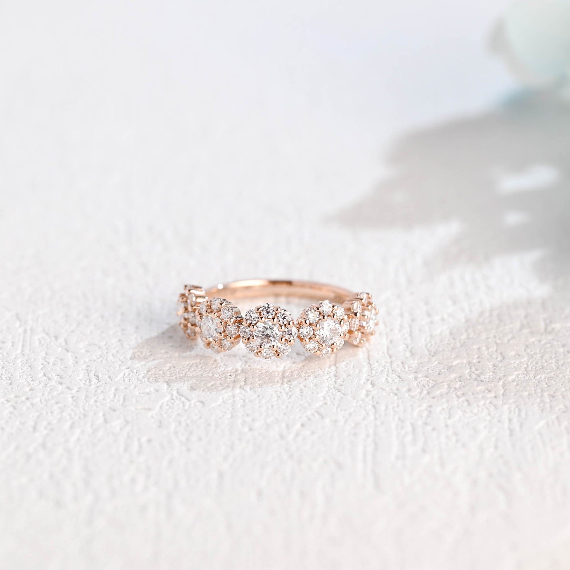 solid-gold-round-cut-moissanite-wedding-ring-band-half-eternity-band