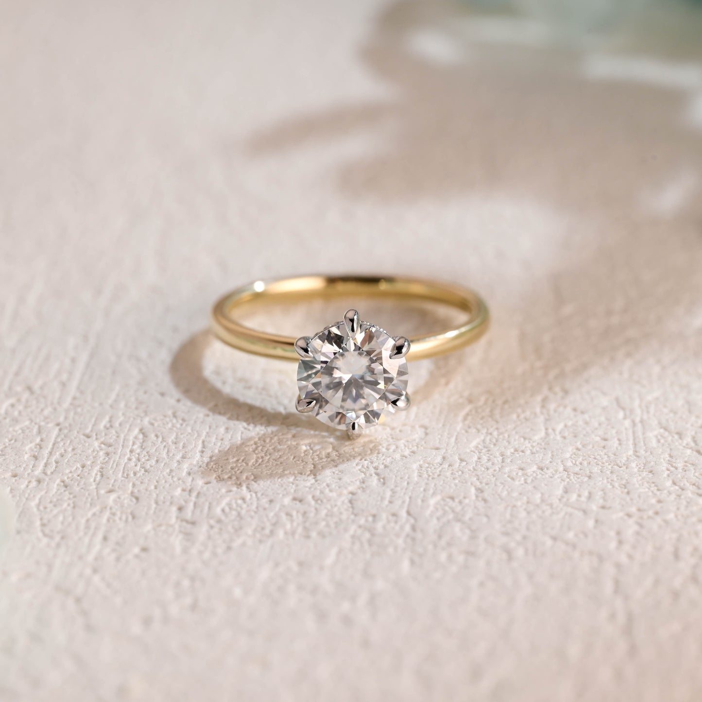 two-tone-hidden-halo-round-cut-moissanite-engagement-ring-wedding-ring-for-wife