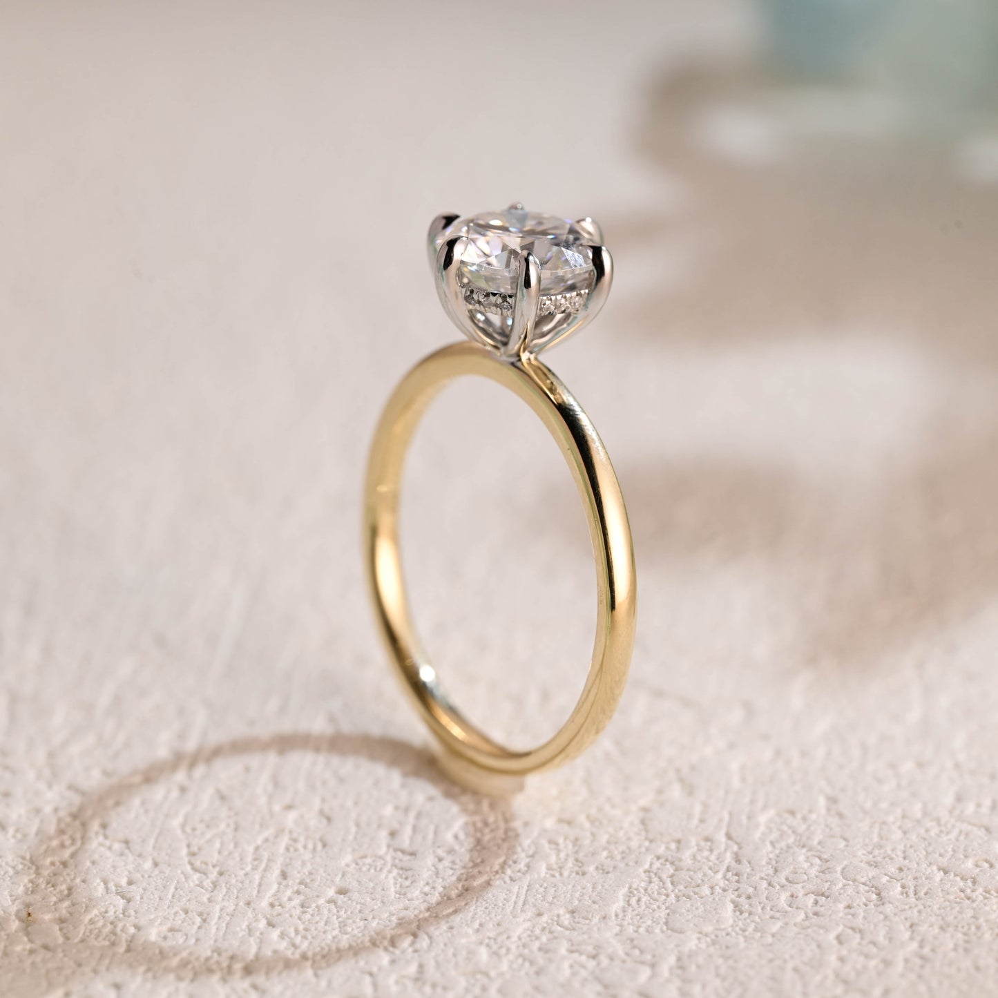 two-tone-hidden-halo-round-cut-moissanite-engagement-ring-wedding-ring-for-wife