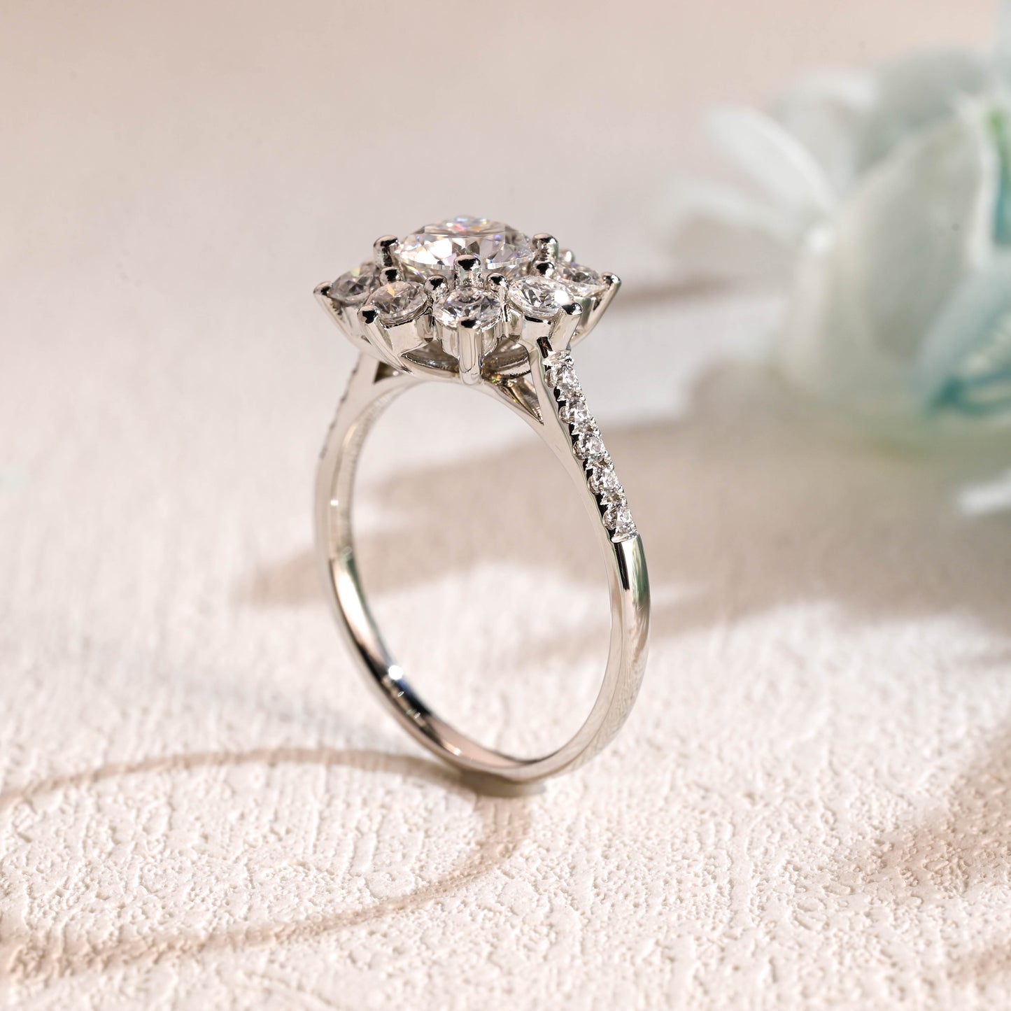 snowflake-round-cut-moissanite-engagement-ring-wedding-ring-cathedral-setting-ring