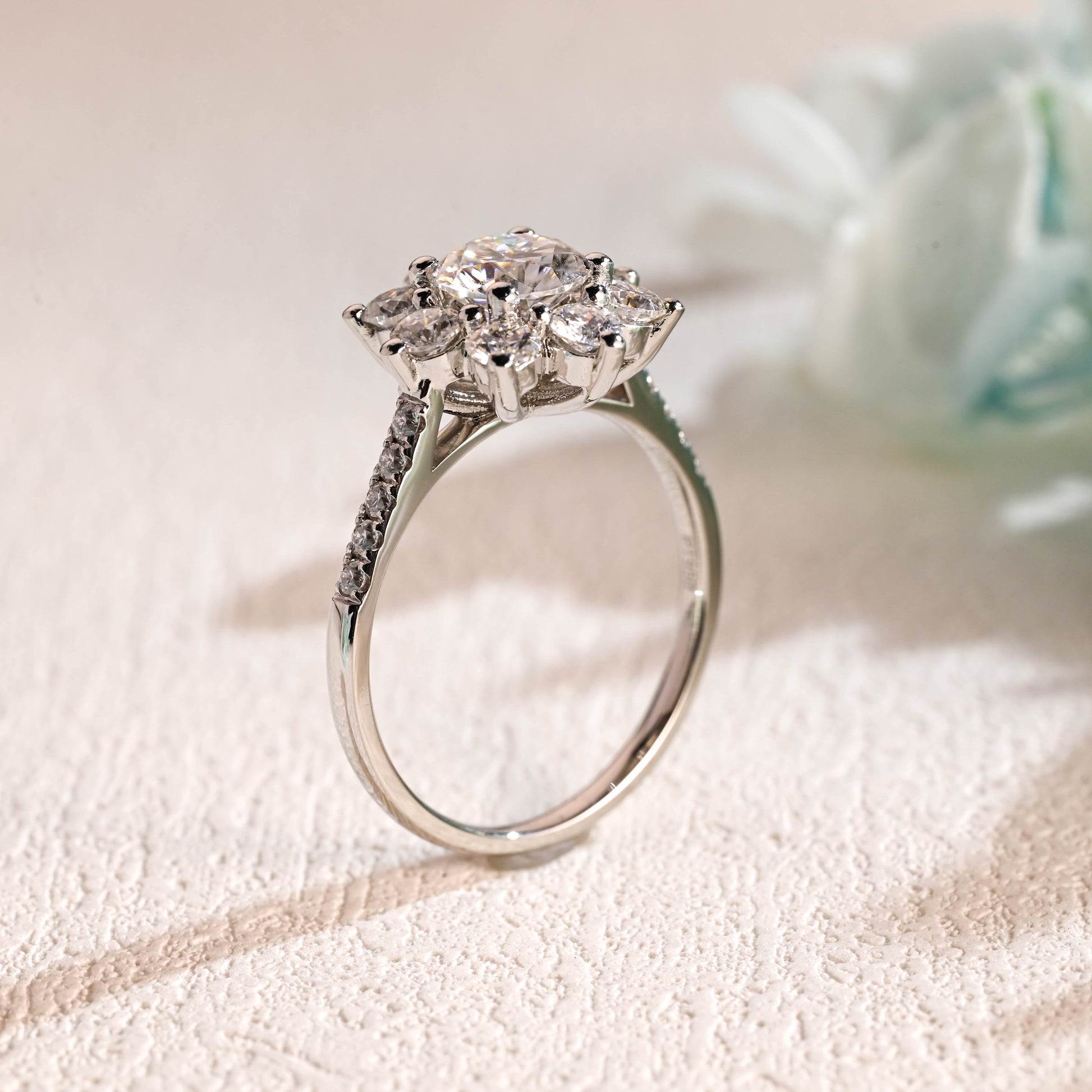 snowflake-round-cut-moissanite-engagement-ring-wedding-ring-cathedral-setting-ring