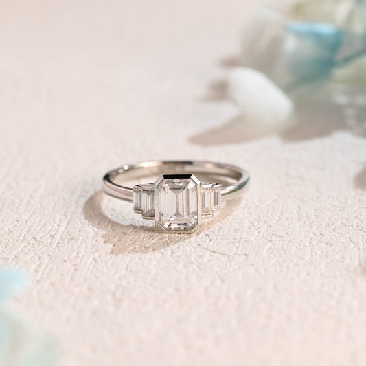 emerald-cut-moissanite-engagement-ring-solid-gold-ring-promise-ring-gift