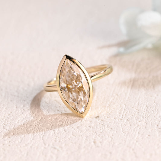 causyou-solid-gold-Marquise-cut-moissanite-engagement-ring-promise-ring-gift