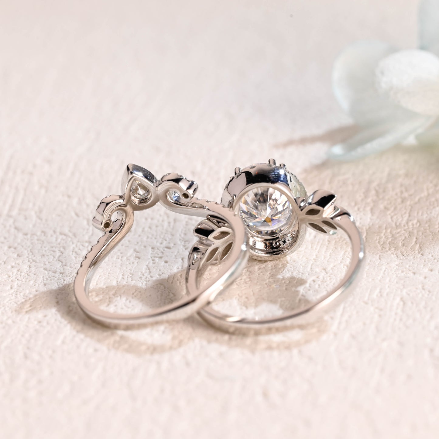 Oval-Cut-Moissanite-Engagement-Ring-Set-Wedding-Ring-Set-Bridal-Set-Gift