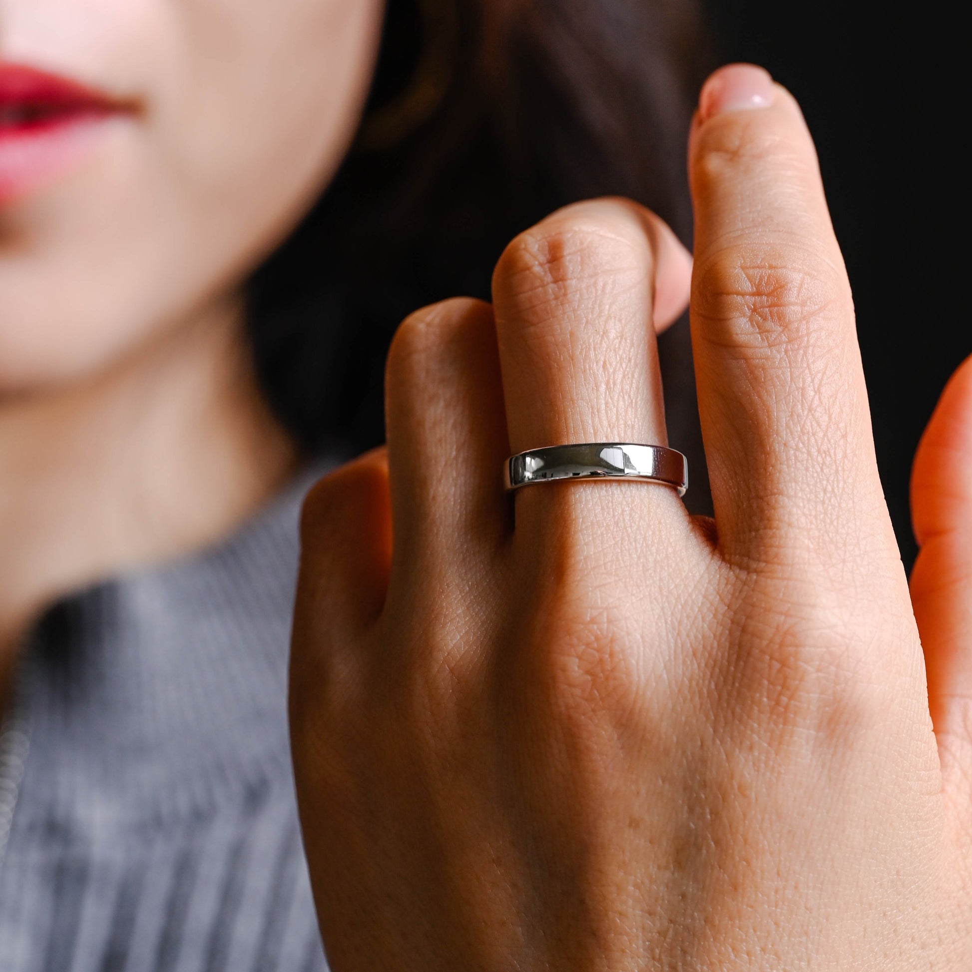 plain-wedding-band-cigar-matching-ring