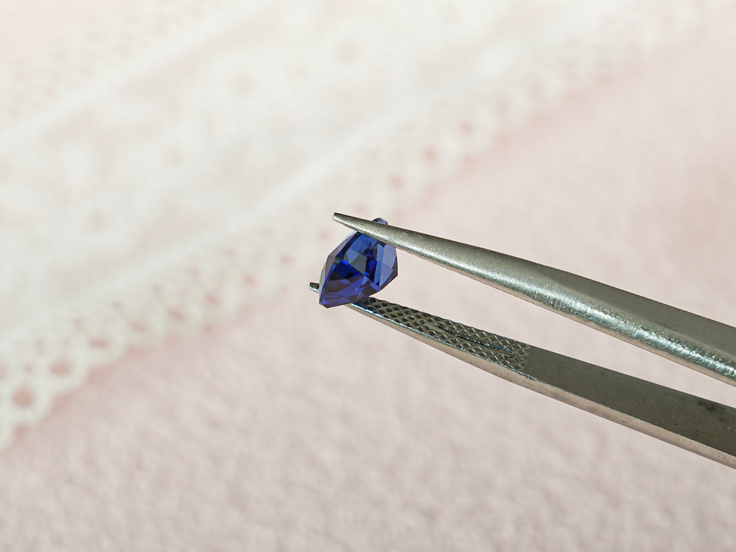 Lab Grown Elongated Cushion Cut Sapphire Loose Stone for Jewelry Making