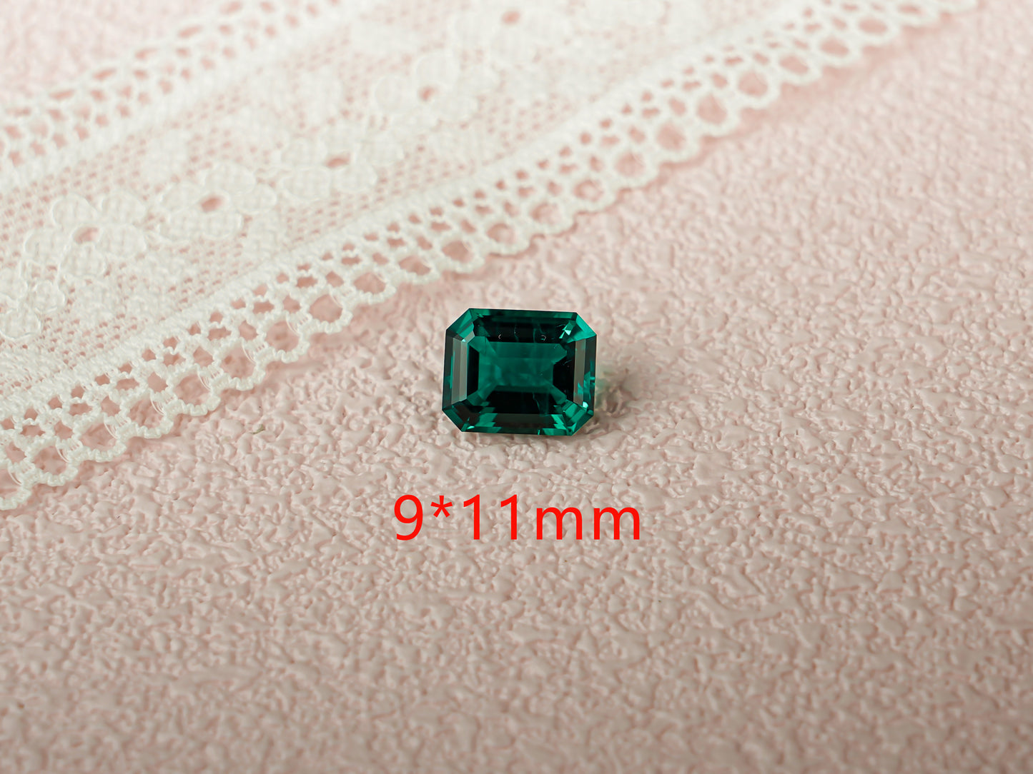 Lab Grown Emerald Loose Stone for Jewelry Making