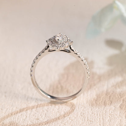 CausYou Marquise cut moissanite engagement ring CausYou Solid Gold Marquise Cut Moissanite Engagement Ring, Vintage Style Wedding Ring Promise Ring for Women Wife