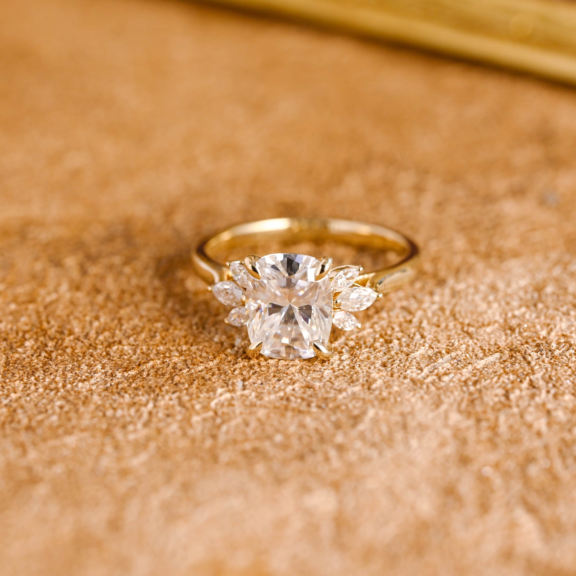 elongated-cushion-cut-diamond-ring-lab-diamond-wedding-ring