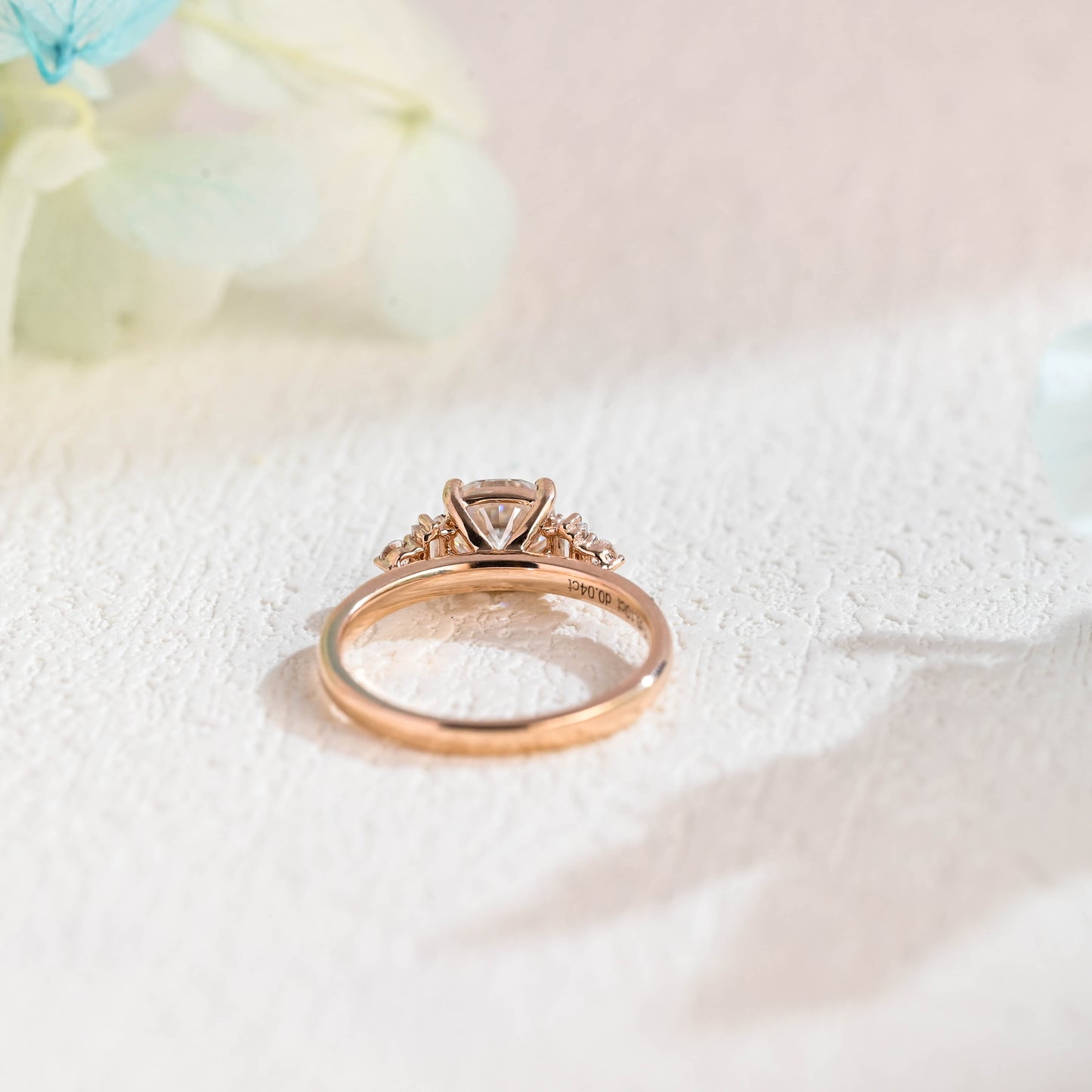 solid-gold-cushion-cut-moissanite-engagement-ring-baguette-ring