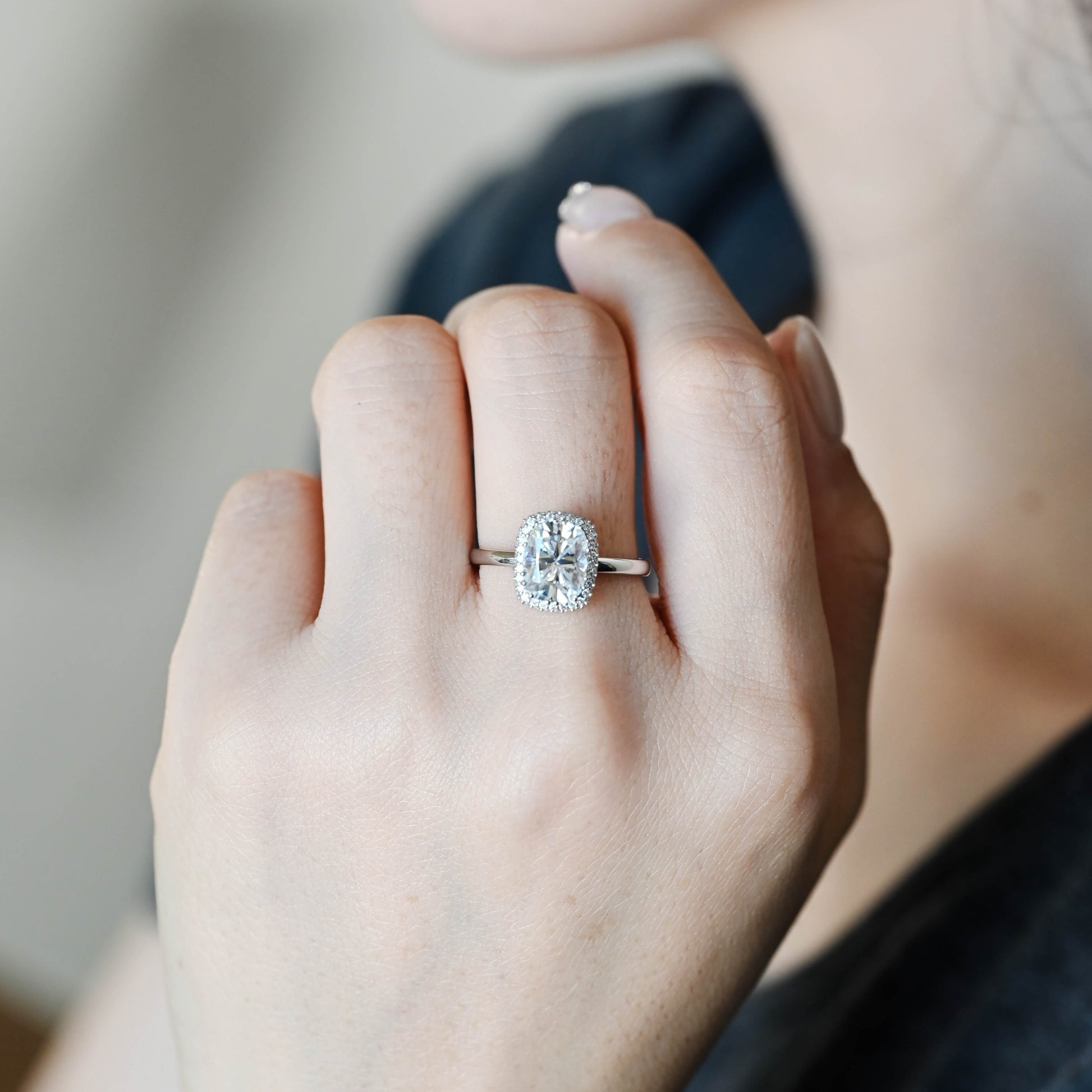 solid-gold-elongated-cushion-cut-moissanite-engagement-ring-halo-ring