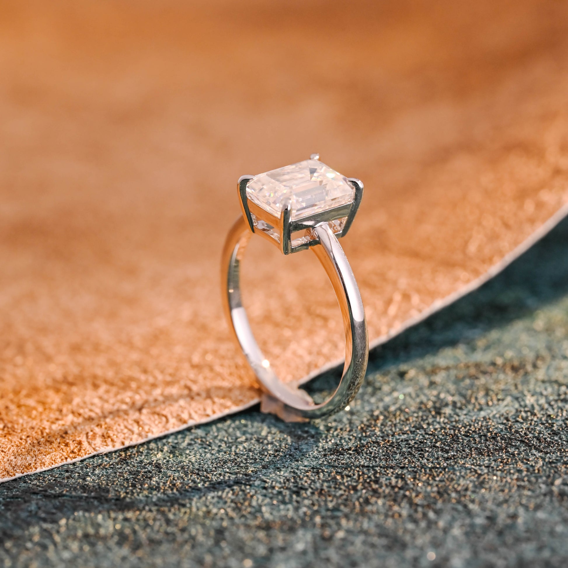 emerald-cut-lab-grown-diamond-engagement-ring-wedding-ring