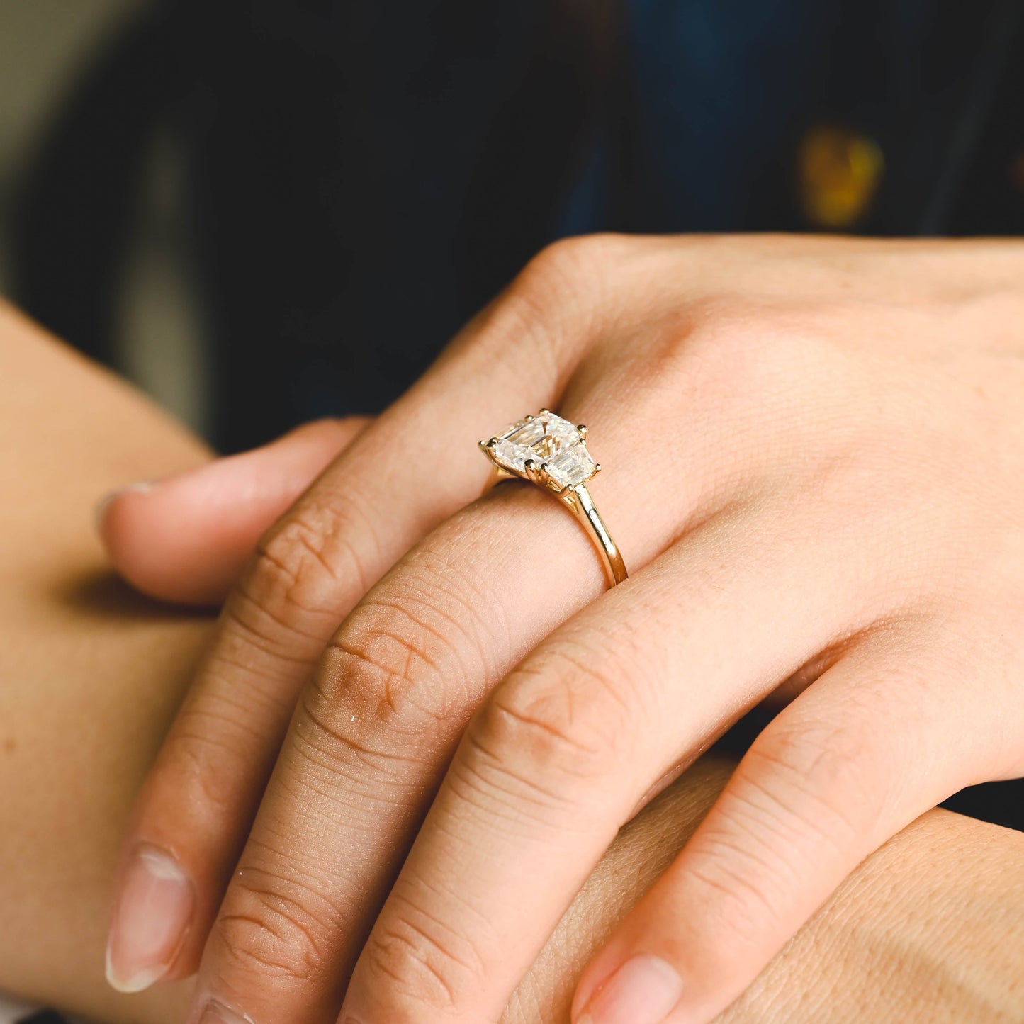 emerald-cut-lab-grown-diamond-wedding-ring