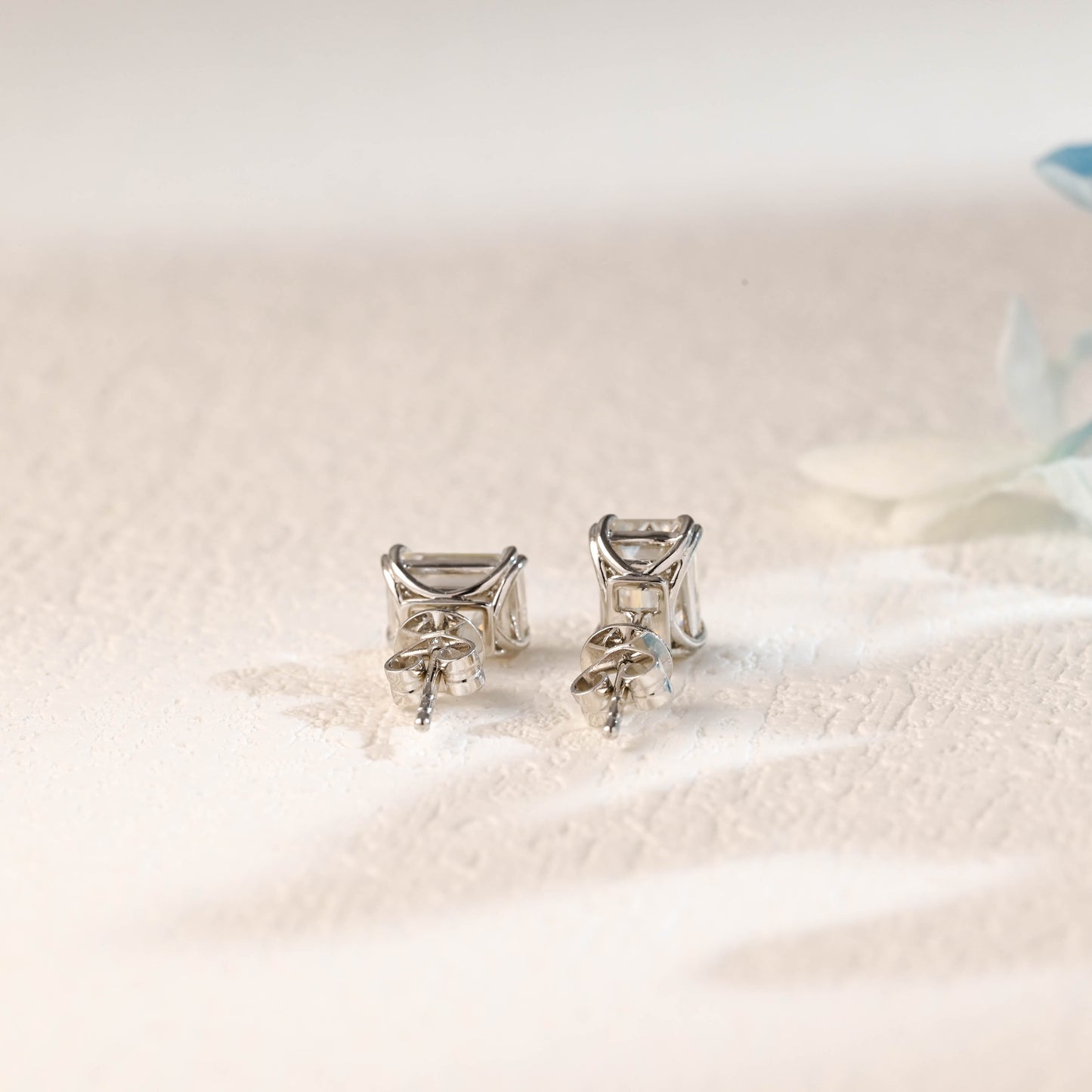 emerald-cut-moissanite-earring-studs-solitaire-earrings