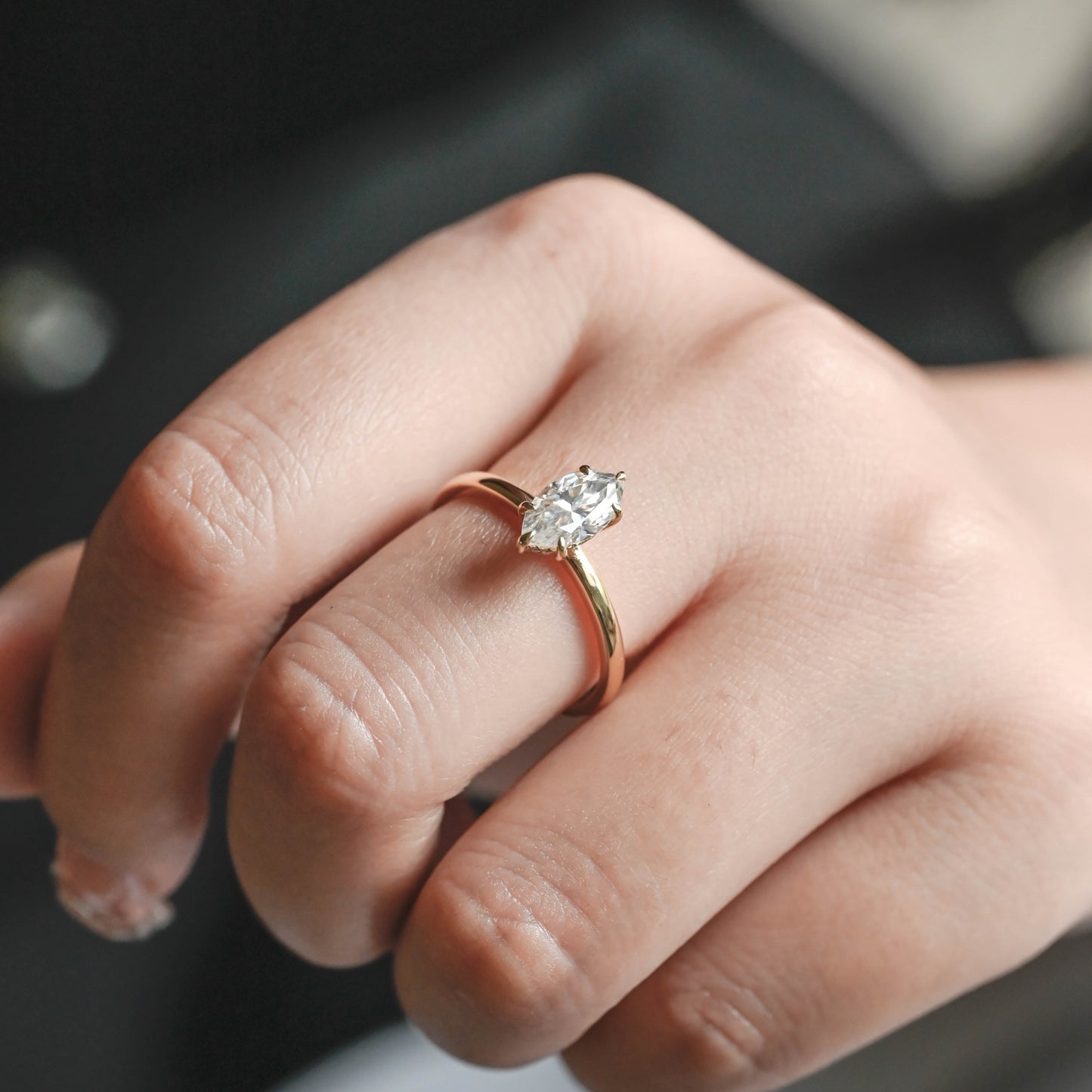 marquise-cut-lab-grown-diamond-engagement-wedding-bridal-ring-gift