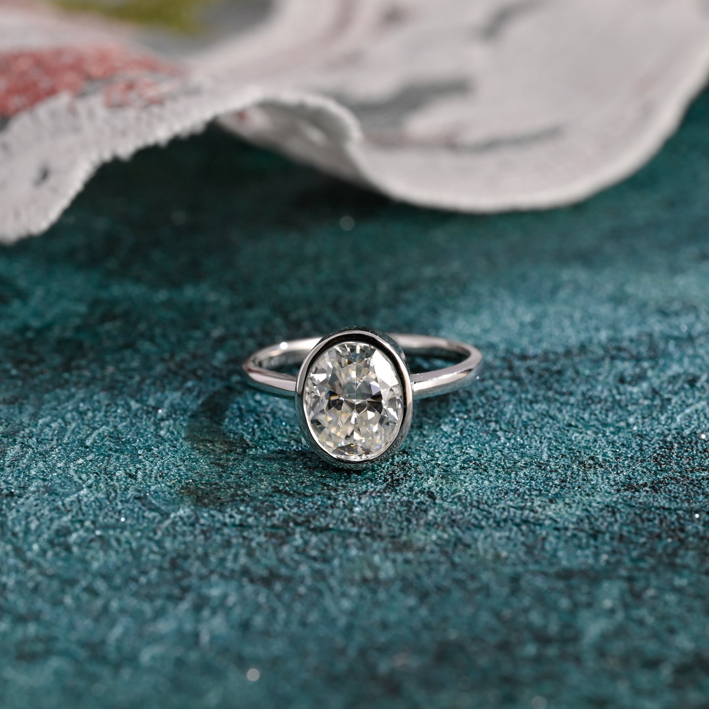 oval-cut-lab-diamond-wedding-ring-bezel-engagement-ring