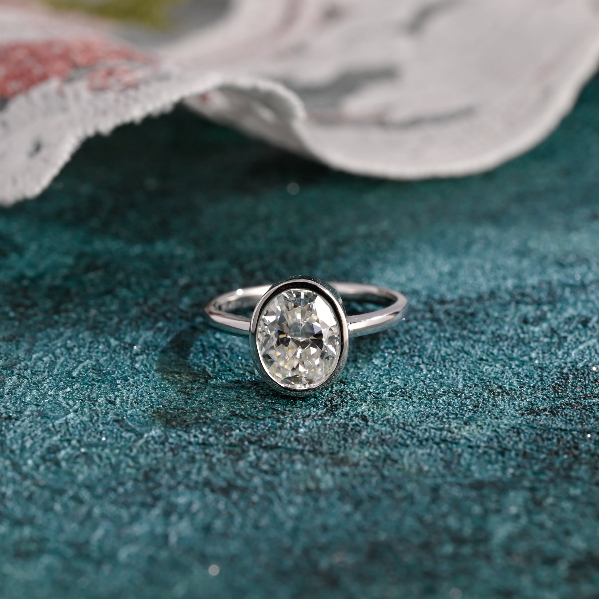 oval-cut-lab-diamond-wedding-ring-bezel-engagement-ring