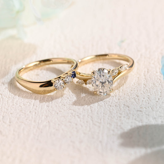 oval-cut-moissanite-engagement-ring-set-wedding-ring-set-bridal-set