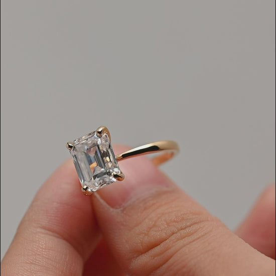 emerald-cut-moissanite-engagement-ring-solid-gold-ring-promise-ring-gift