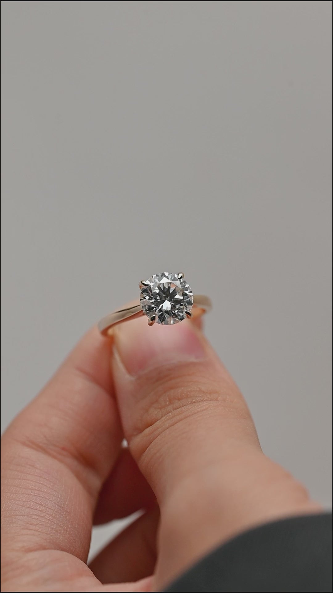 cathedral-setting-round-cut-moissanite-engagement-ring-hidden-halo-wedding-ring