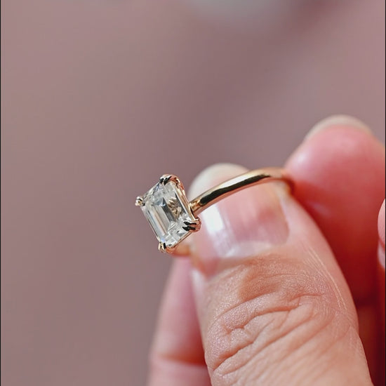 emerald-cut-moissanite-engagement-ring-solid-gold-ring-promise-ring-gift