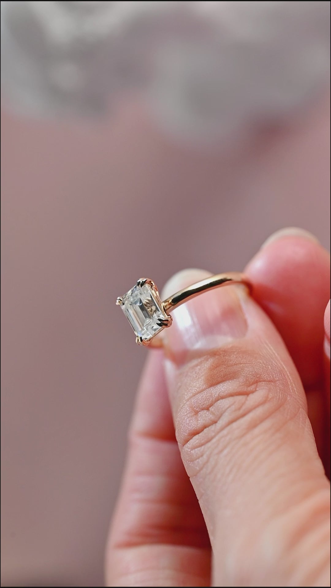 emerald-cut-moissanite-engagement-ring-solid-gold-ring-promise-ring-gift