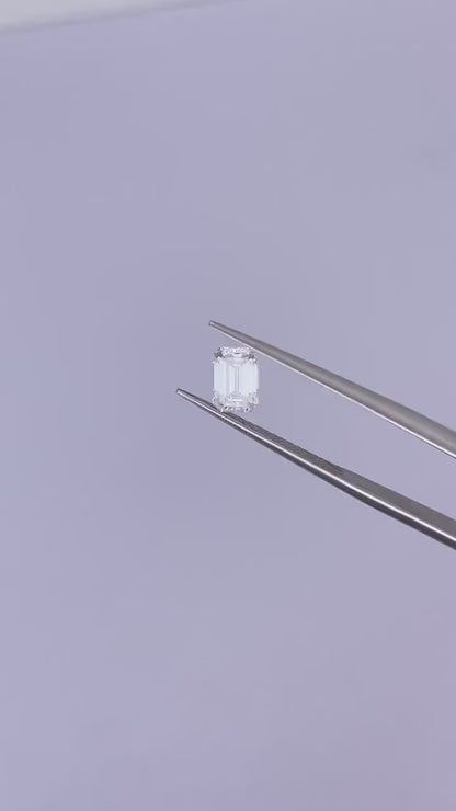 IGI Certificate Emerald Cut Lab Diamond