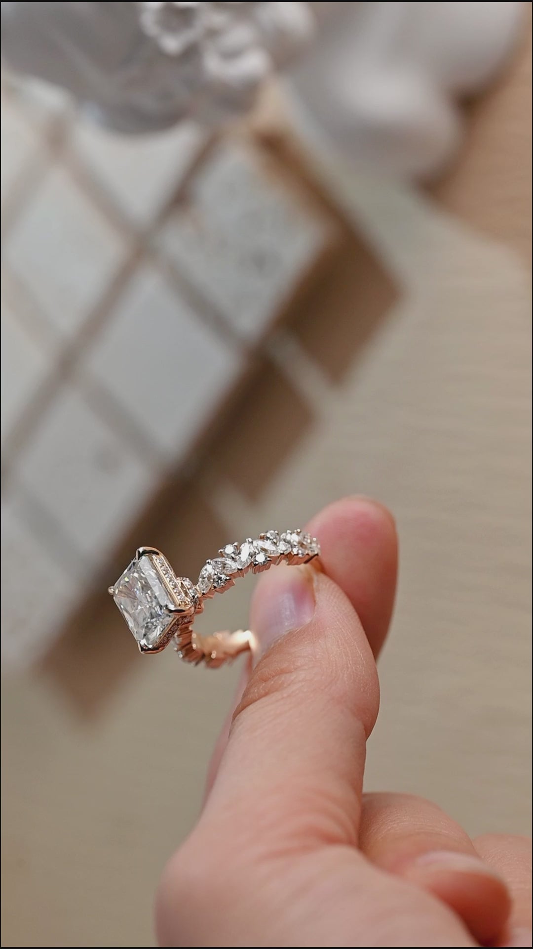 solid-gold-radiant-cut-moissanite-engagement-ring