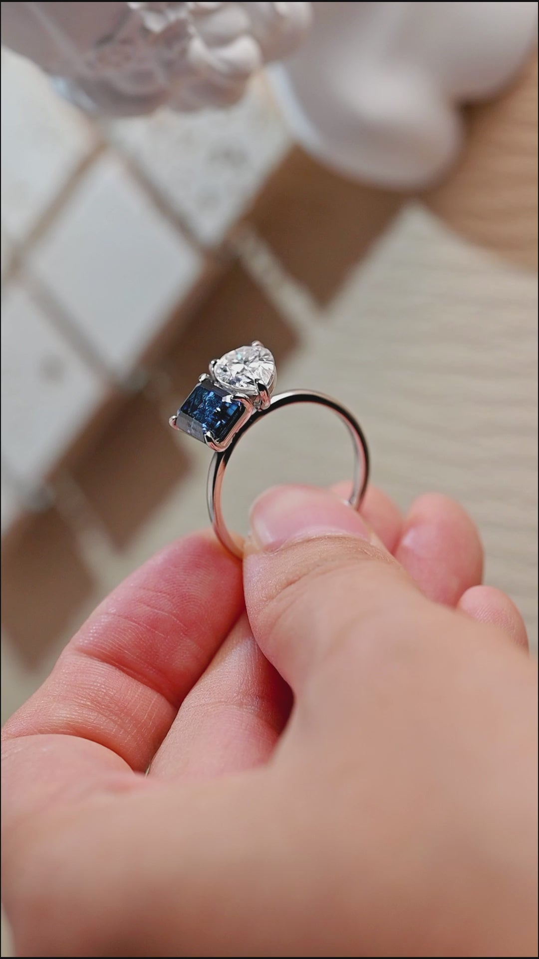 toi-et-moi-wedding-ring-blue-moissanite-ring-emerald-cut-ring