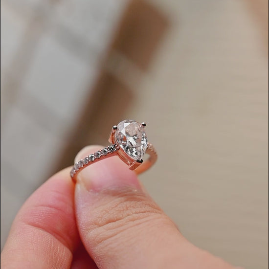 half-pave-pear-moissanite-ring-engagement-ring