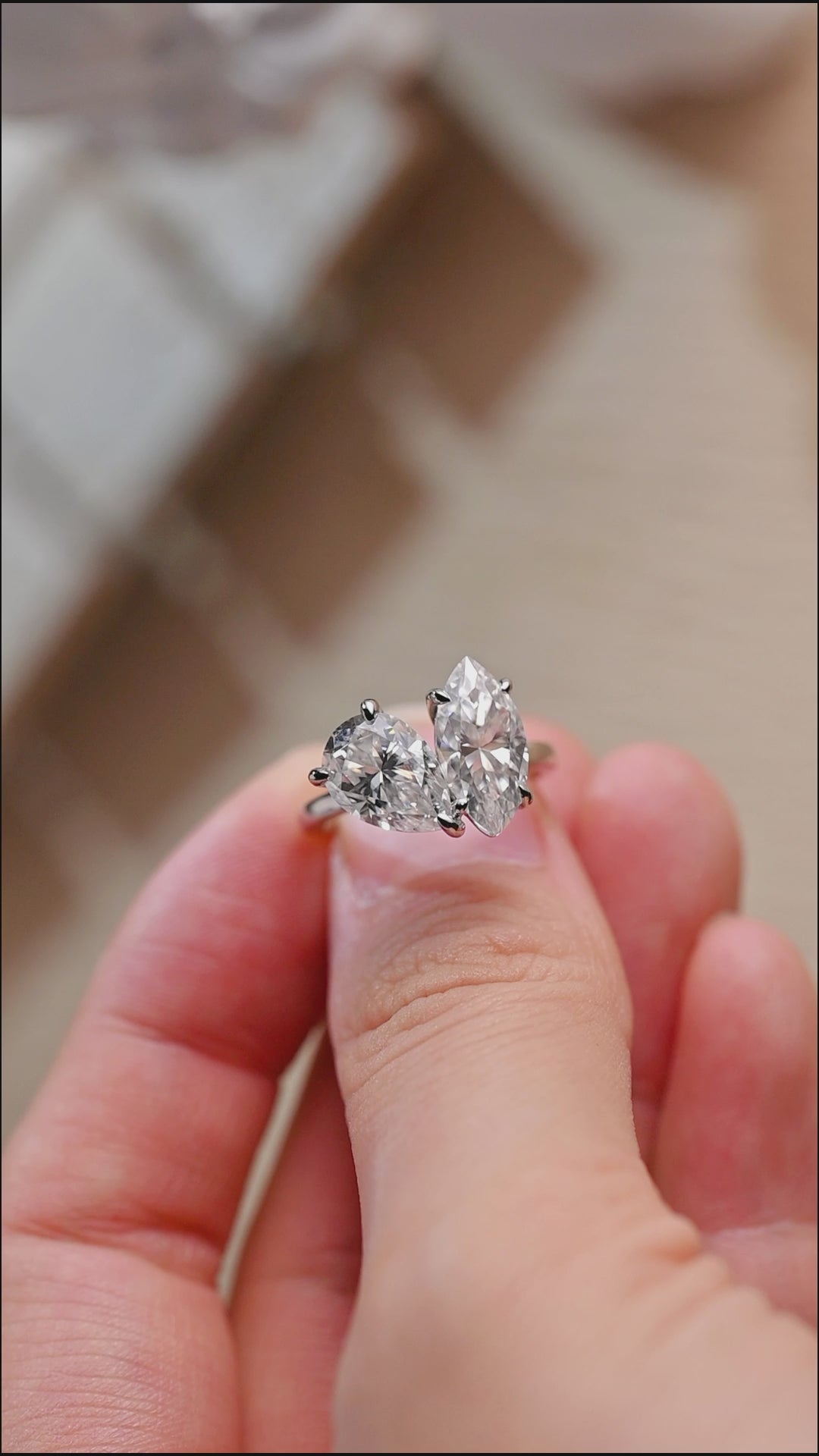 pear-marquise-cut-moissanite-toi-et-moi-engagement-ring-dual-stone-wedding-ring