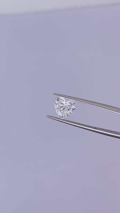 IGI Certificate Heart Cut Lab Diamond