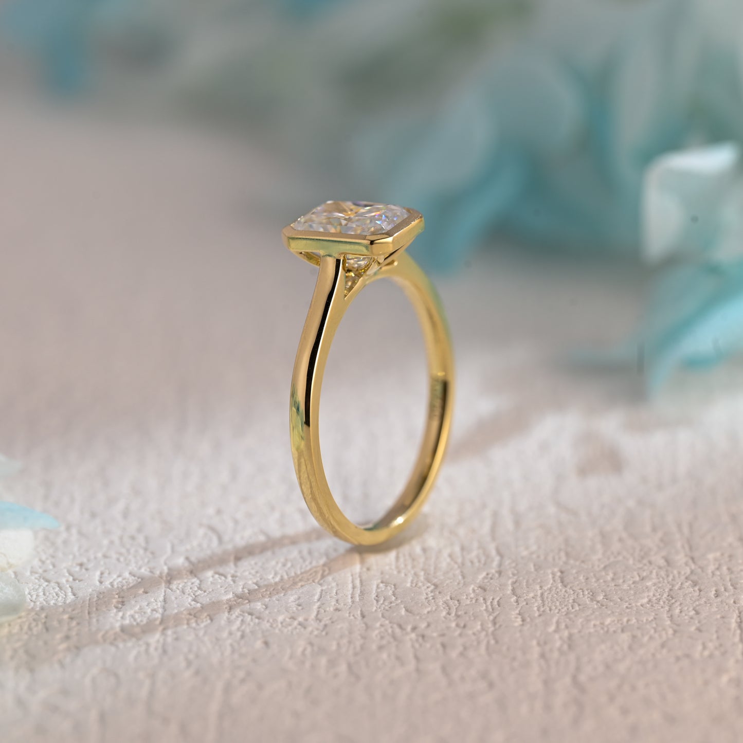 crushed-ice-cut-radiant-engagement-ring-wedding-ring-bezel-ring