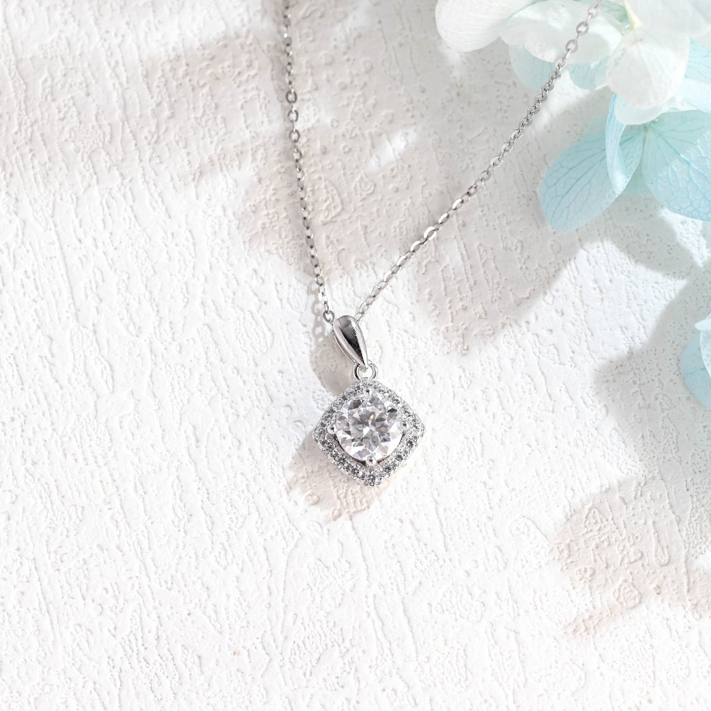 round-cut-moissanite-pendant-halo-cushion-shaped-necklace