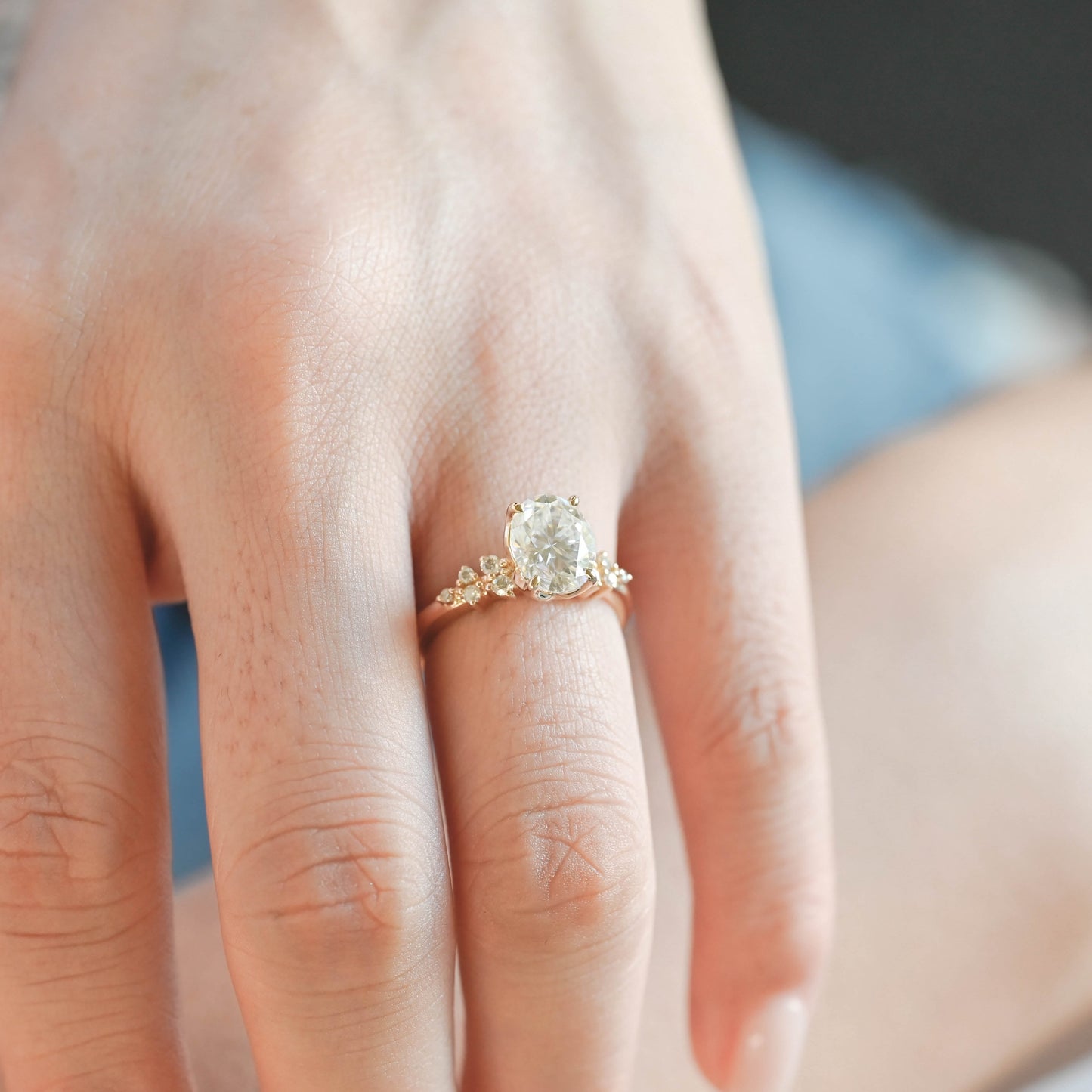 tulip-basket-oval-moissanite-engagement-ring-cluster-wedding-ring-anniversary-gift-for-woman