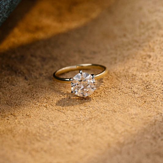 two-tone-round-cut-diamond-engagement-wedding-ring-hidden-halo-ring